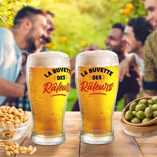 LE COFFRET DE VERRE À BIÈRE