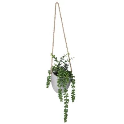 SUSPENSION SUCCULENTE ARTIFICIELLE