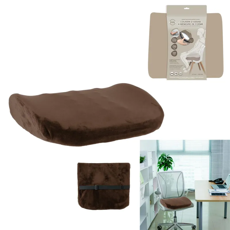 Coussin assise à mémoire de forme