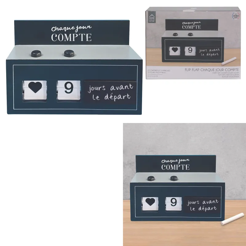 Flip-flap "chaque jour compte"