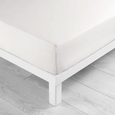 Drap housse "LINA" blanc