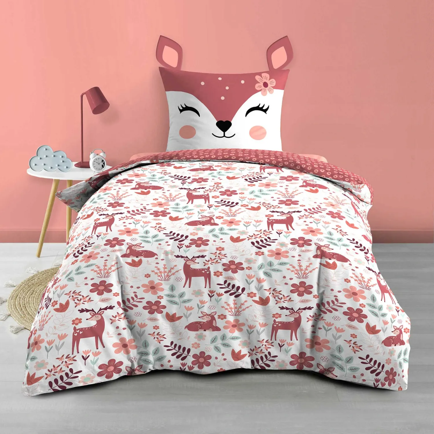 Parure housse de couette enfant "BICHETTE"
