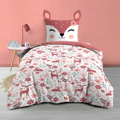 Parure housse de couette enfant "BICHETTE"