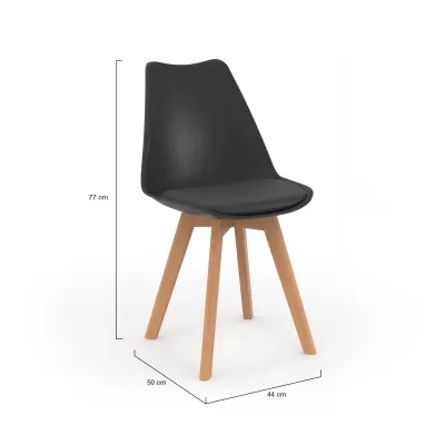 Le lot de 4 Chaises Le lot de 4 Chaises "NORDIA"
