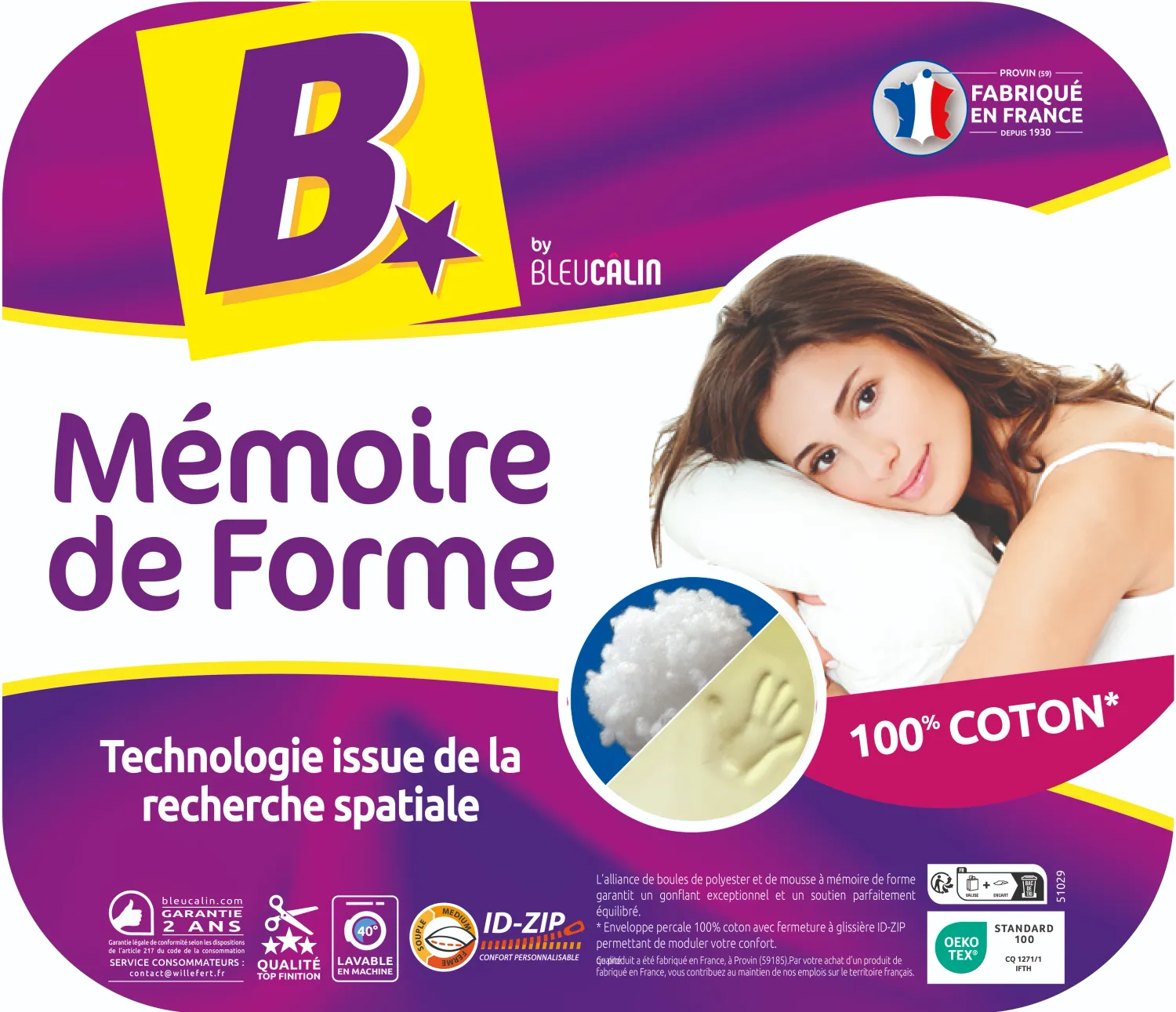 Oreiller "MEMOFILL"