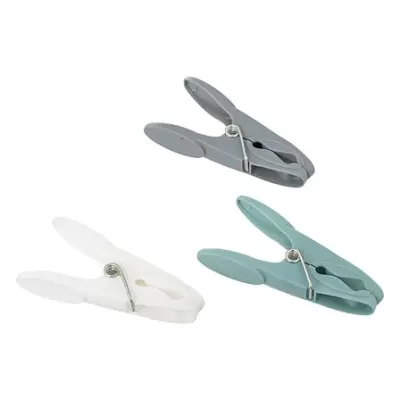 Lot de 32 pinces à linge rondes