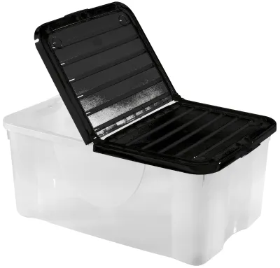 Boîte de rangement avec couvercle Boîte de rangement avec couvercle