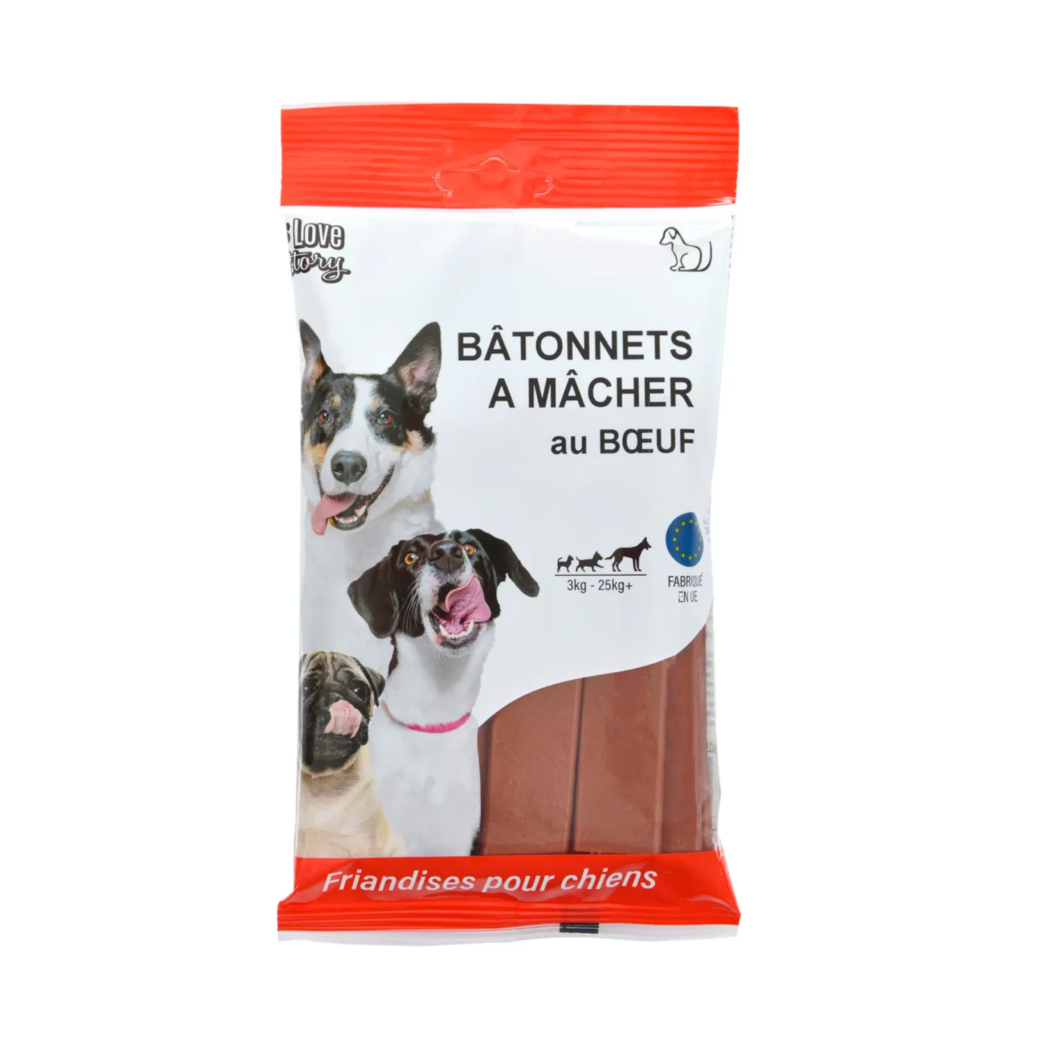 Sticks dentaires à macher pour chien