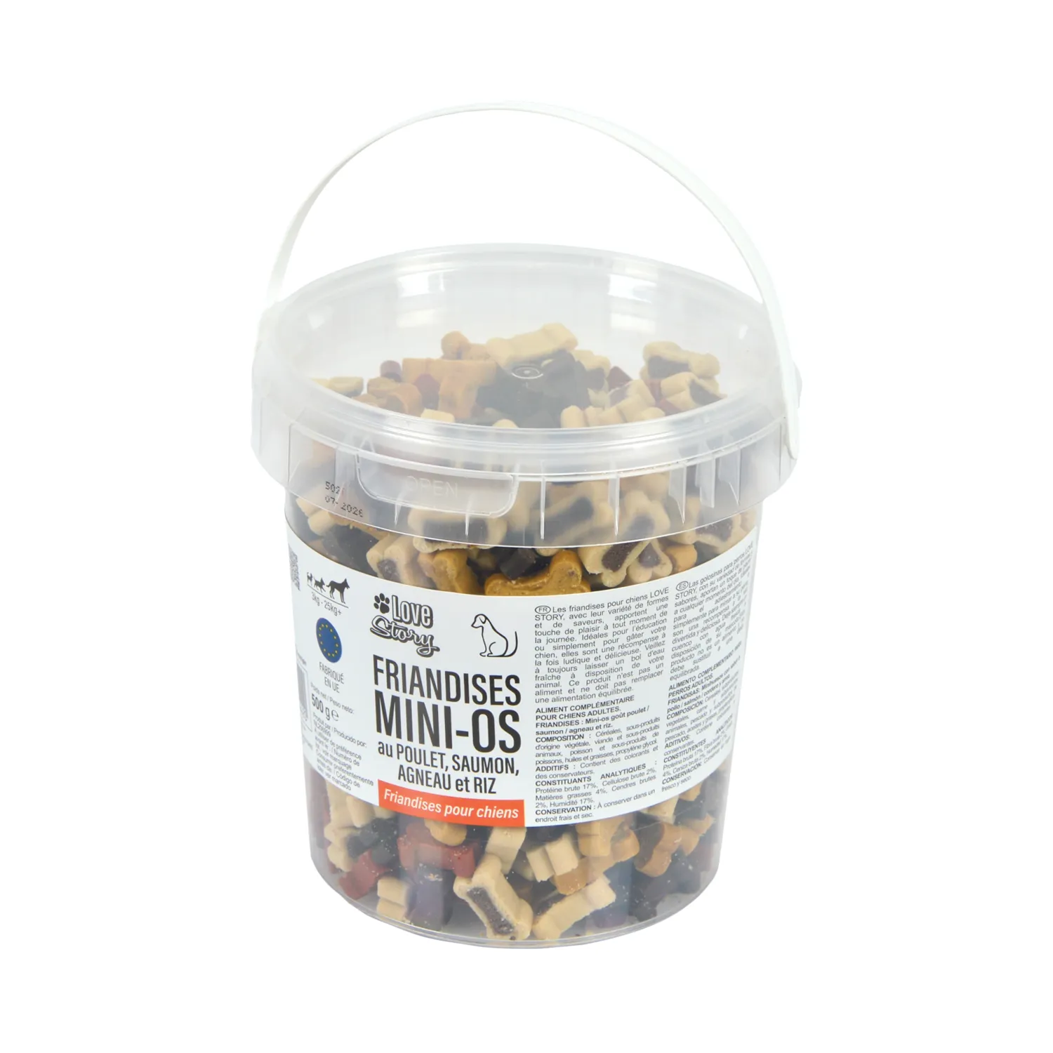 Friandises "Mini os" pour chien