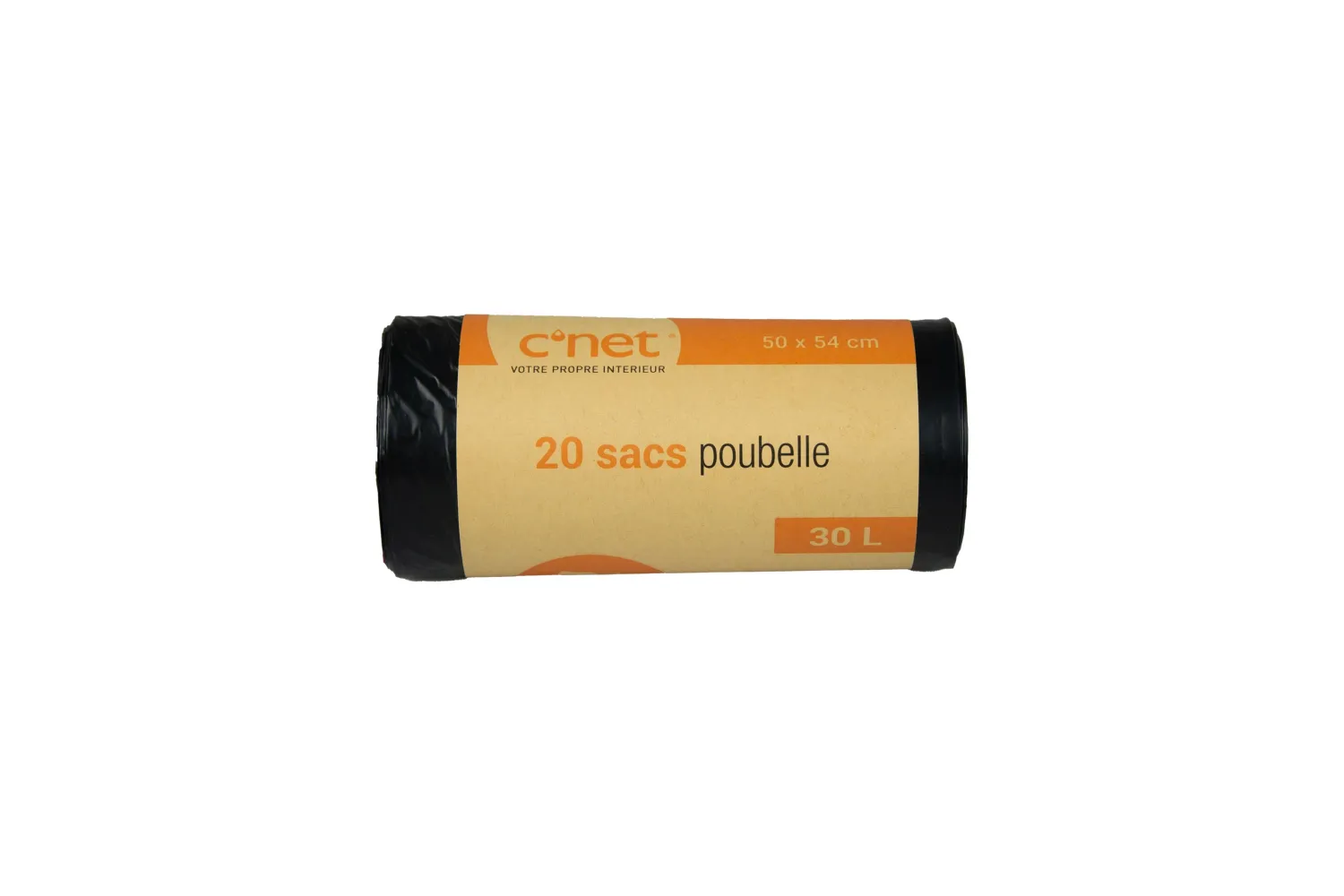 SAC POUB LIEN NOIR 30L X20