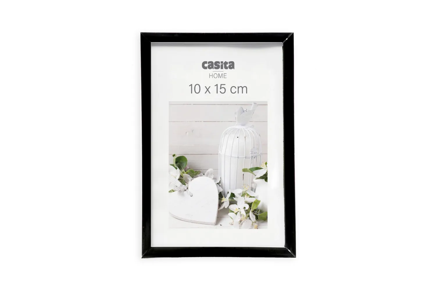 CADRE 10X15 NOIR PLAST/VERRE