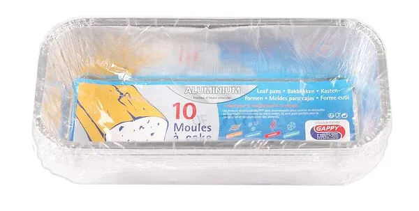 BARQUETTES ALUMINIUM 0.5L X10