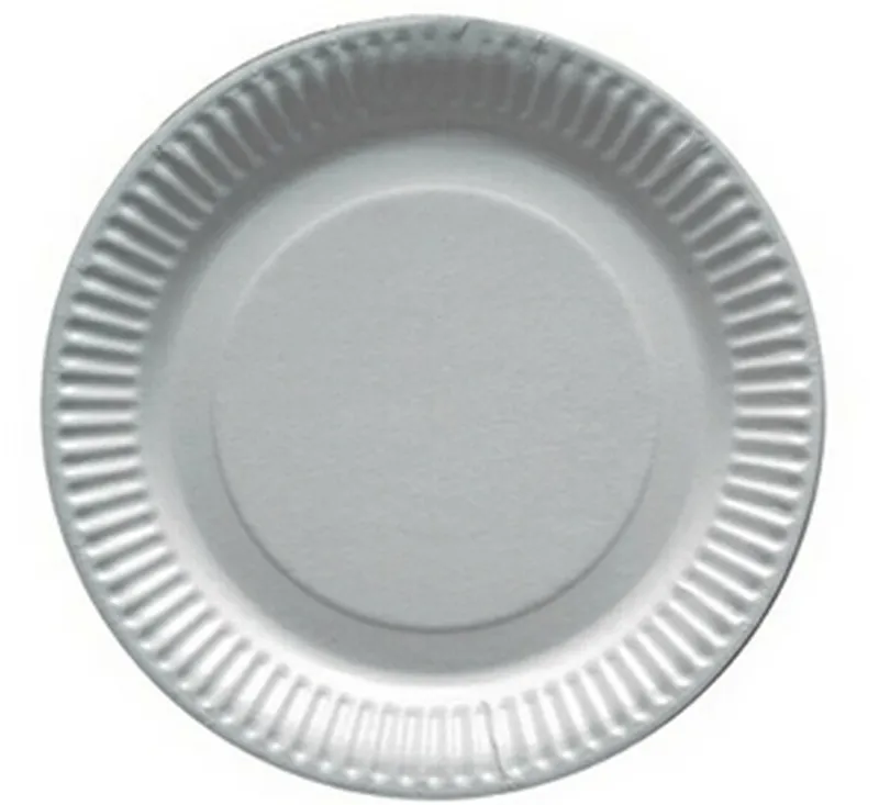 ASSIETTES CARTON D18CM X50 BLANC