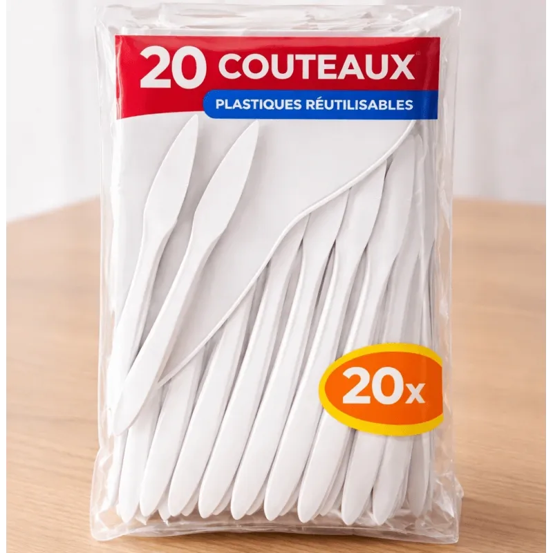 COUTEAUX REUT X20 BLANC