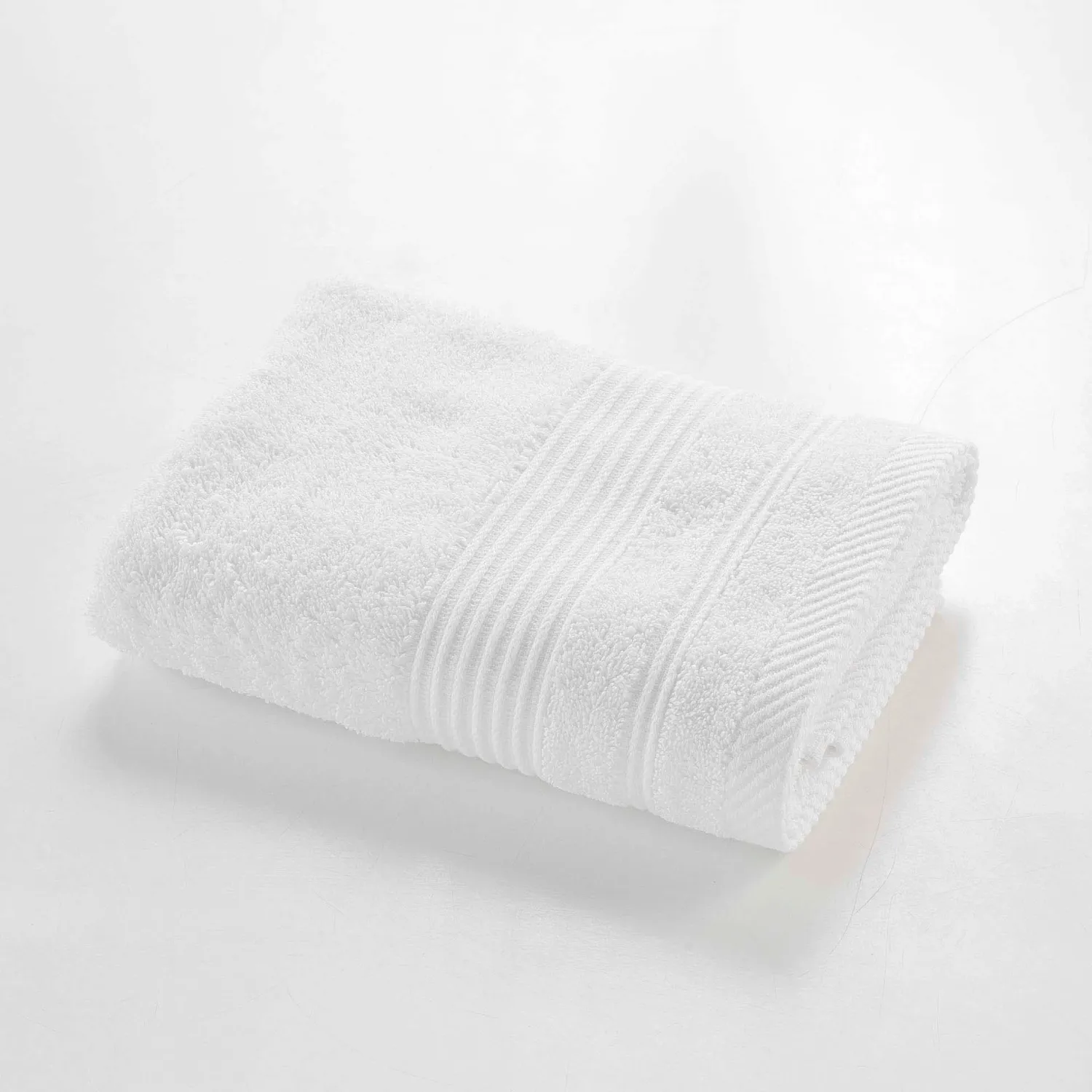 SERVIETTE TOILETTE TENDRESSE 50X90CM BLANC