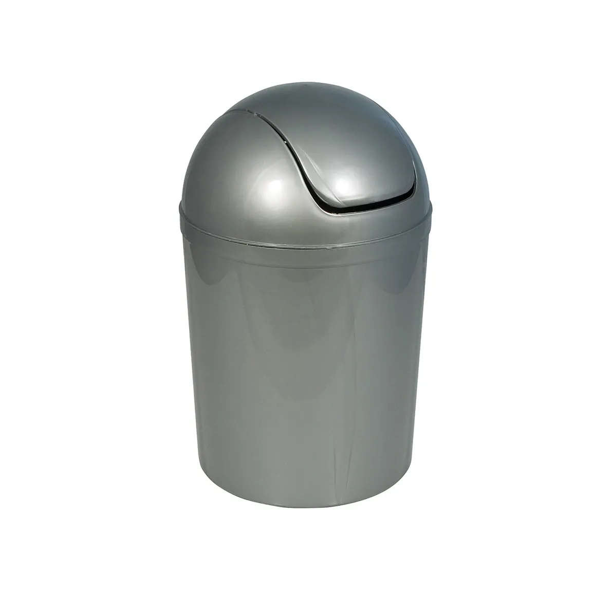 POUBELLE BOULE 5.5L PP GRIS MAT