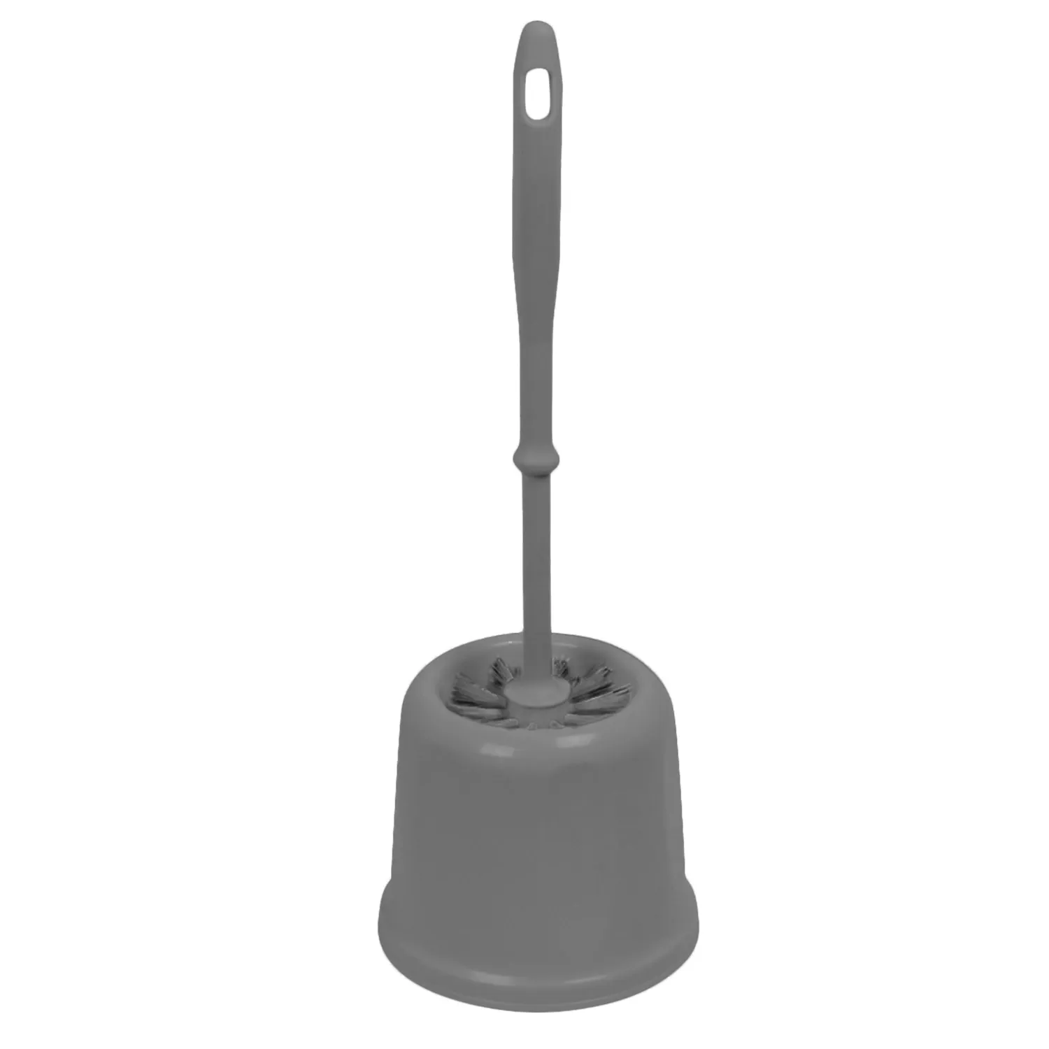 POT + BROSSE WC PP GRIS MAT MDD BAZARLAND
