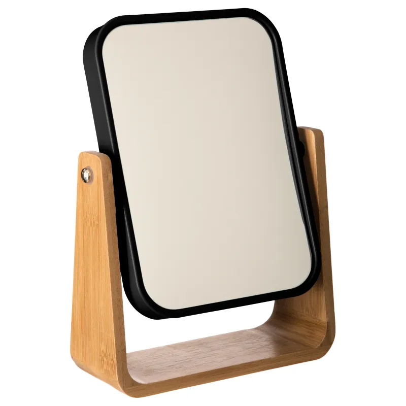 MIROIR BAMBOU NATUREO NOIR