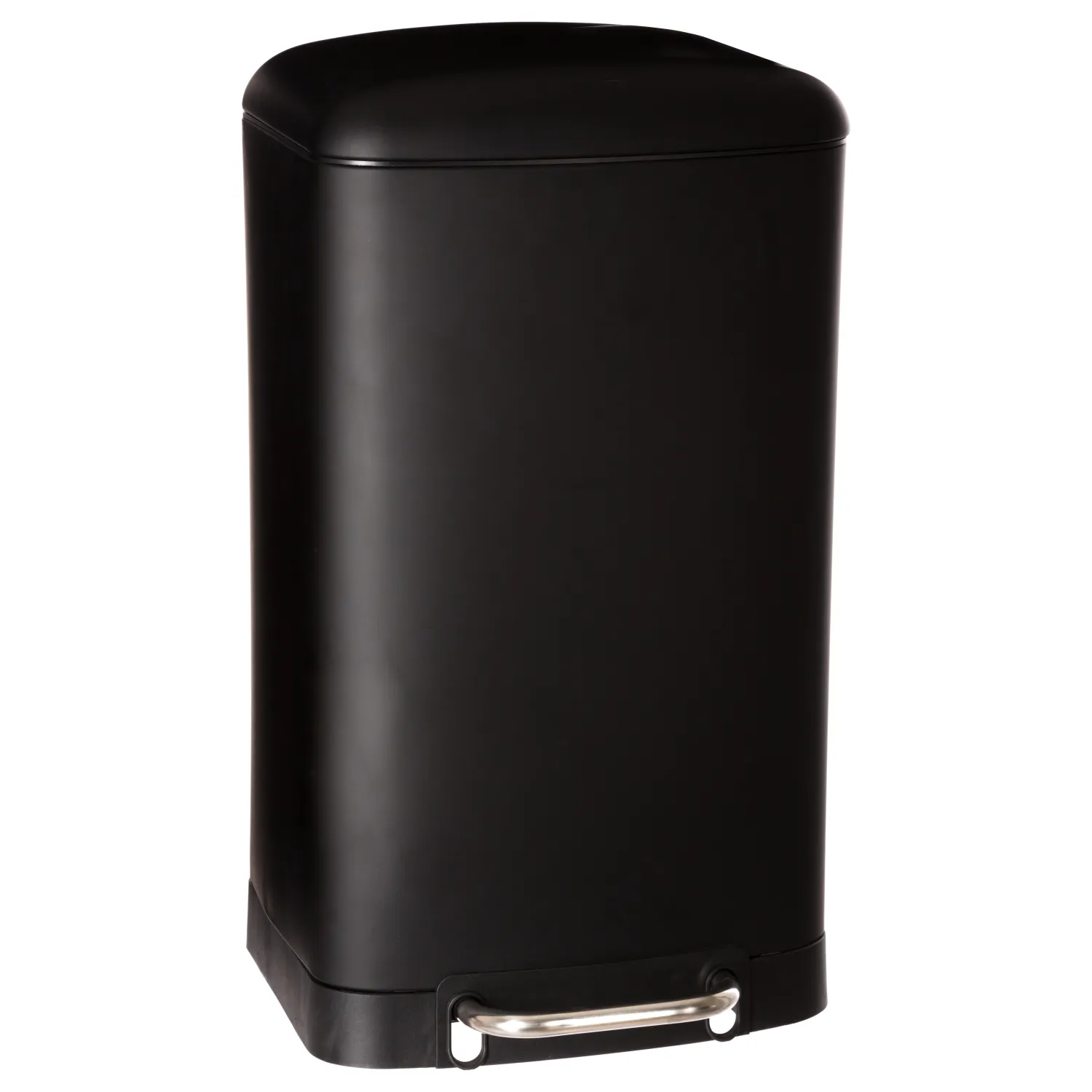 POUBELLE METAL ARIANE 30L NOIR L34XL32XH61CM