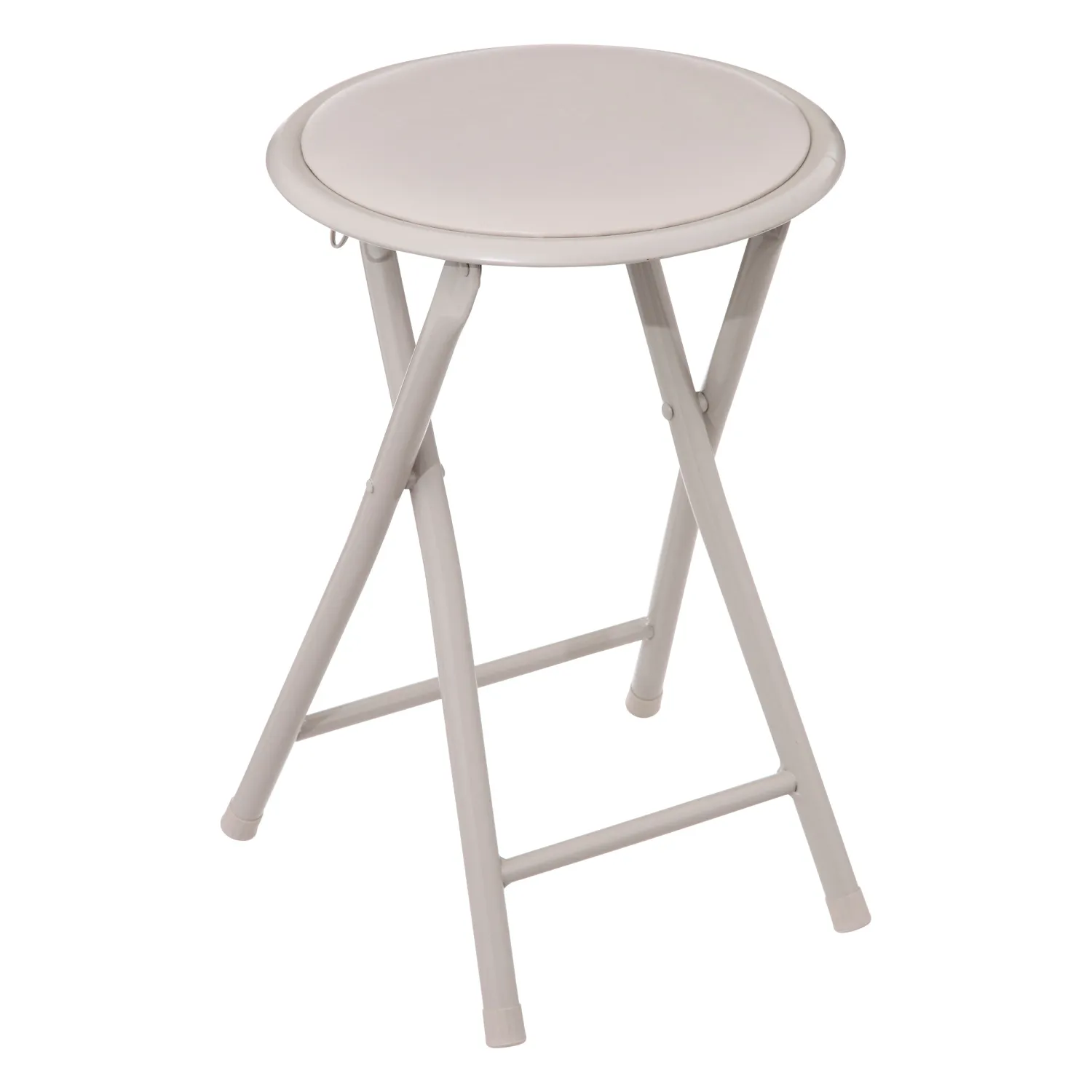 TABOURET PLIANT PVC BEIGE