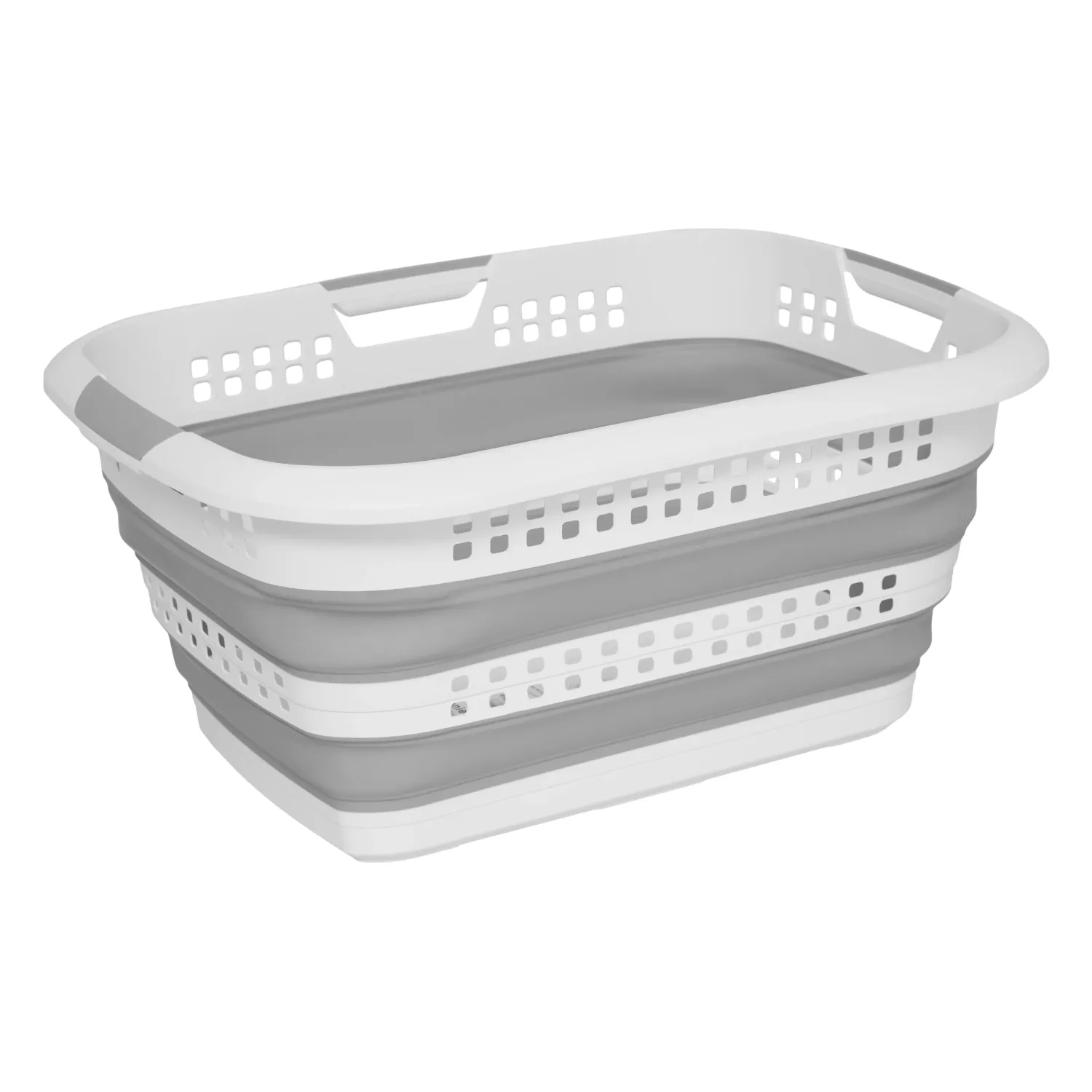 PANIER RETRACT 45L BLANC/GRIS