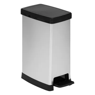 POUBELLE PEDALE PLAST 40L SLIM SOFT