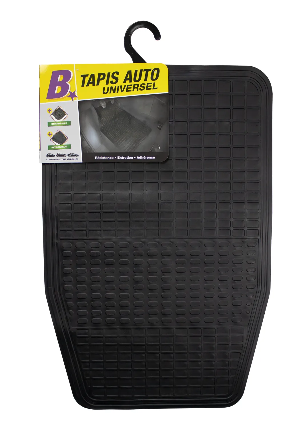 JEU DE 4 TAPIS PVC