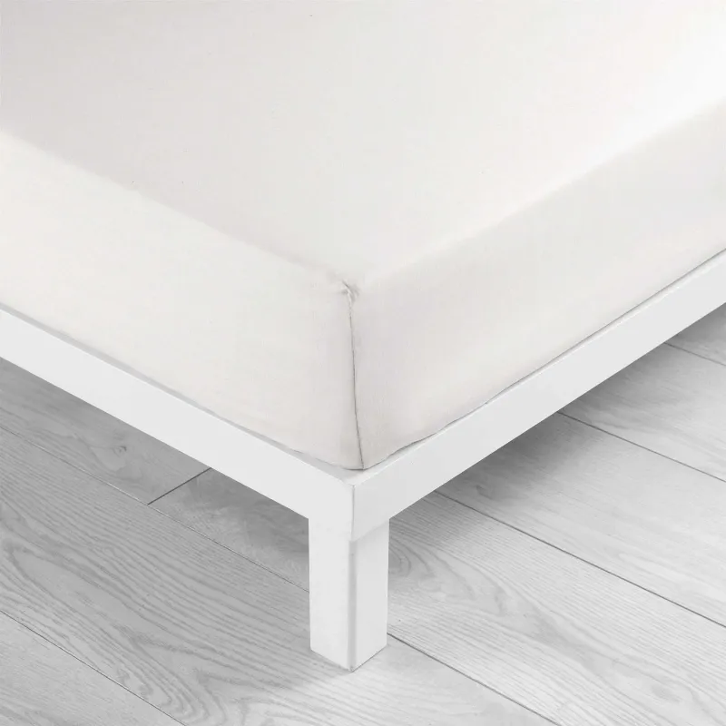 DRAP HOUSSE 140X190 LINA 57F BLANC