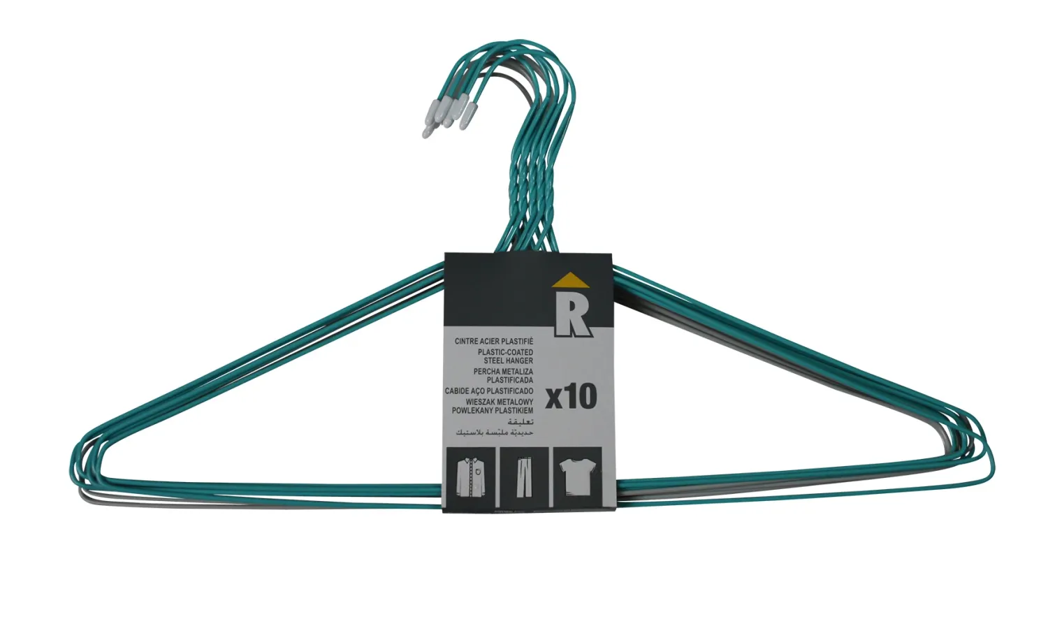 CINTRES ACIER PLASTIFIES X10