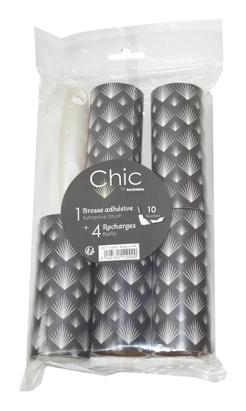 BROSSE ADHESIVE CHIC + 4 RECHARGES
