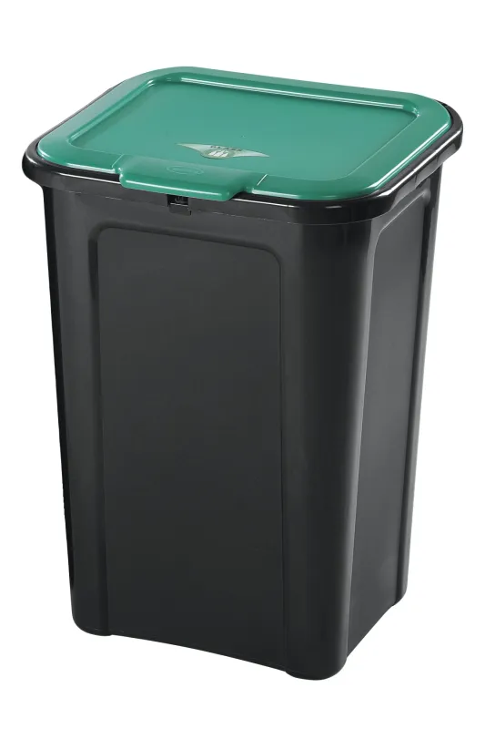 POUBELLE TRI SELECTIF 44L VERT