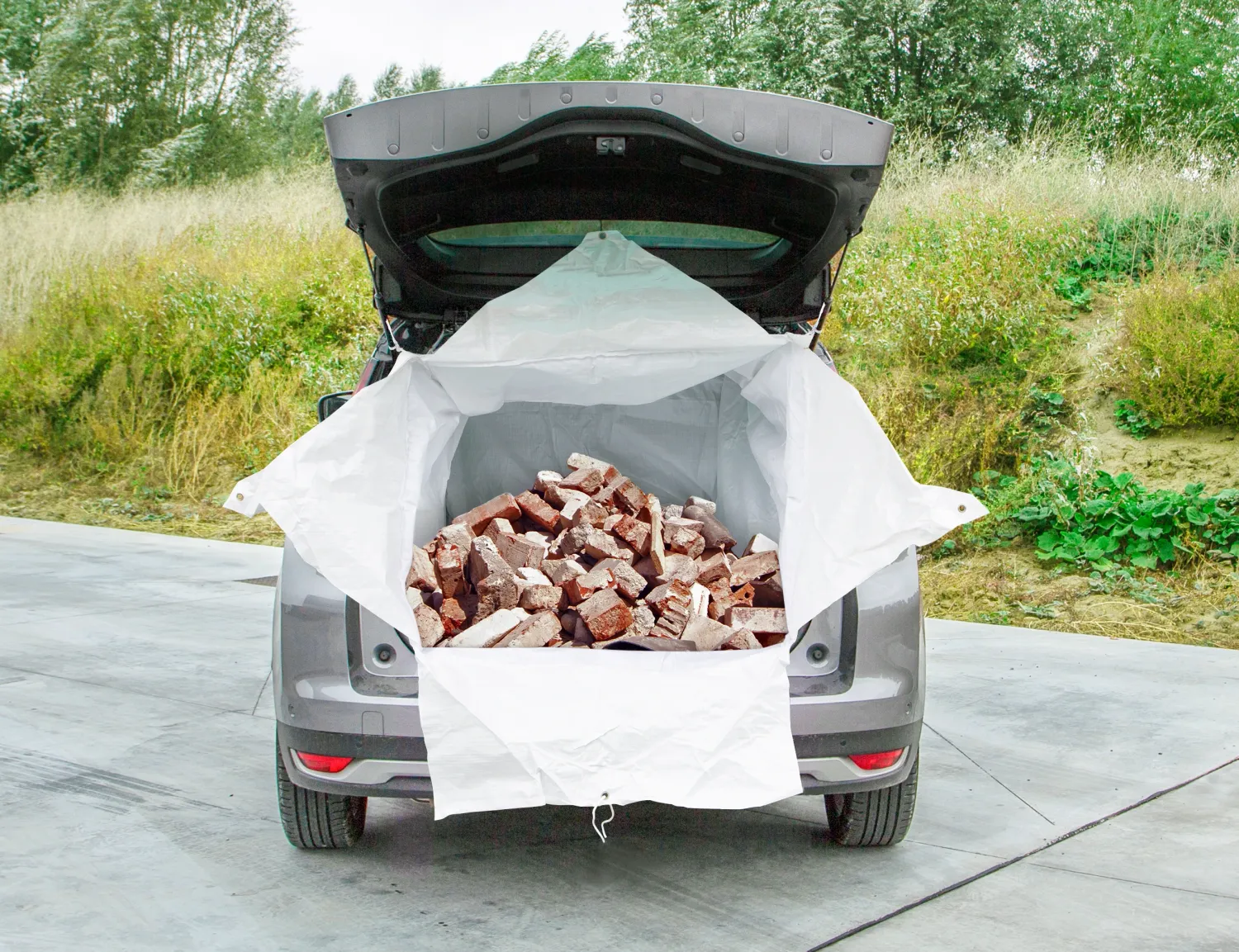 Bâche coffre de voiture