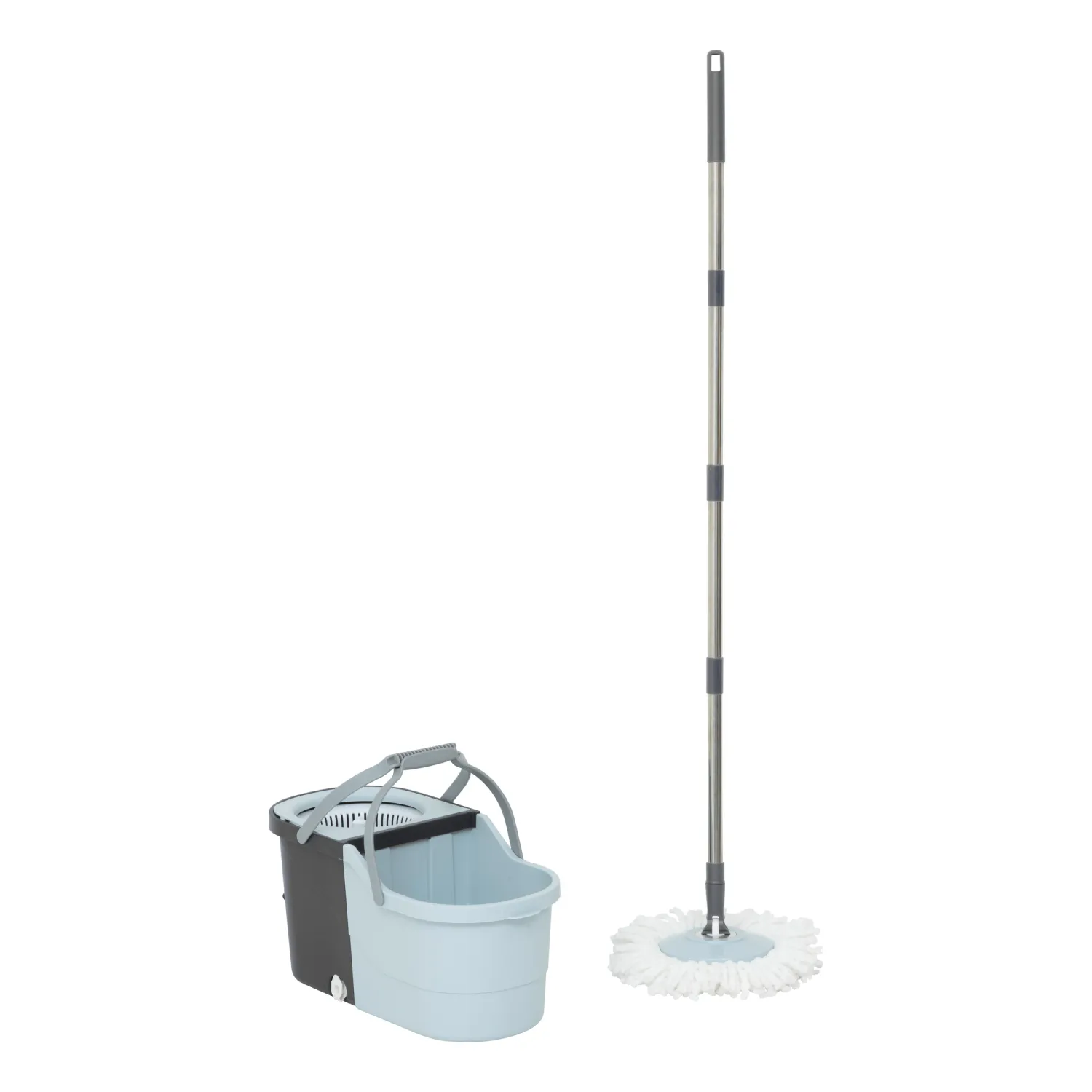 Seau essoreur 7 L et son balai