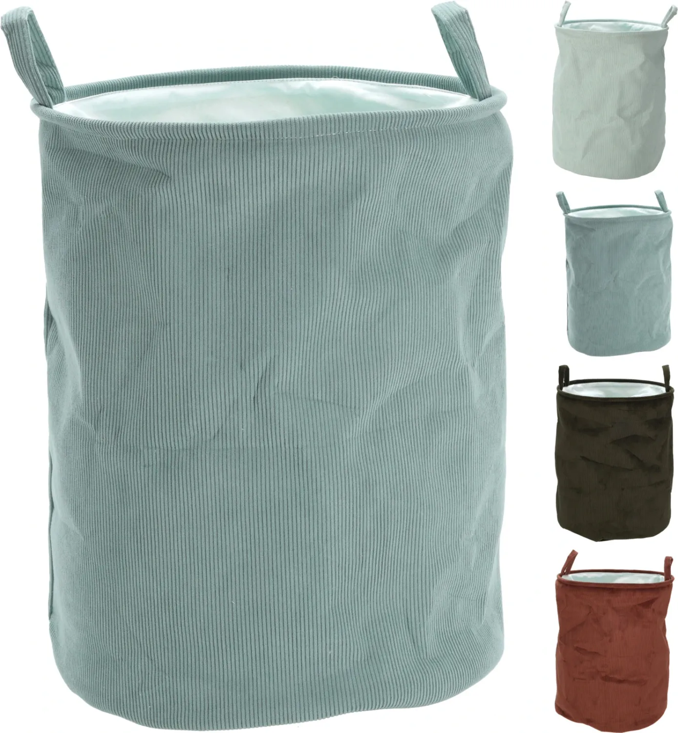 Panier de rangement velours