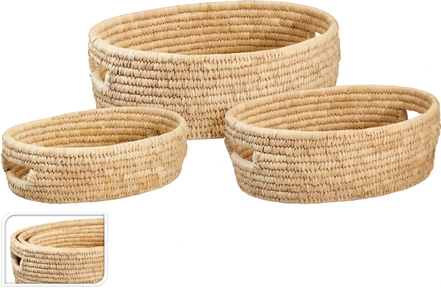 Panier de rangement ovales