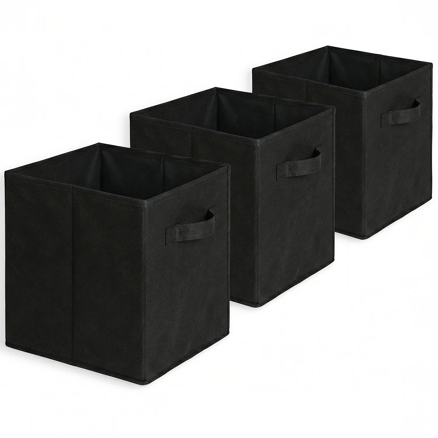 Lot de 3 cases de rangement