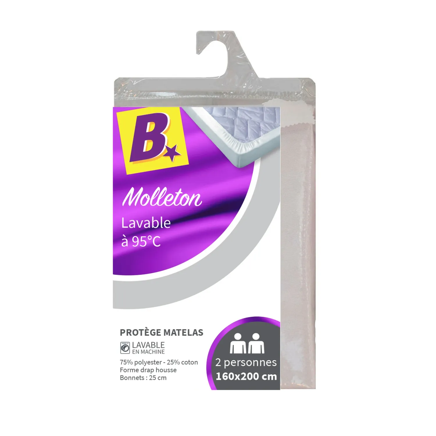 PROTEGE MATELAS LOUISE MDD 160X200CM