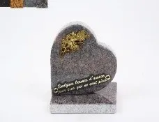 COEUR GRANIT SUR SOCLE CHAMP BRUTS