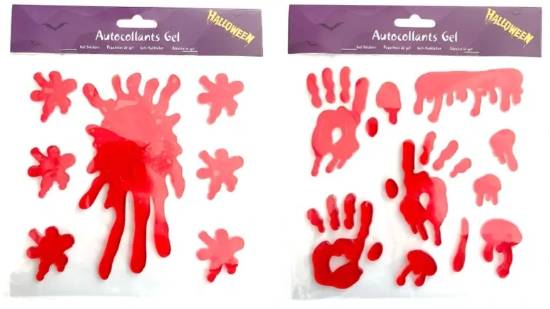 GEL STICKERS OU VITROPHANIE