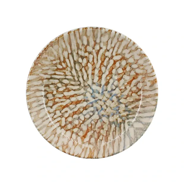 ASSIETTE GRES AMBRE 20.5CM