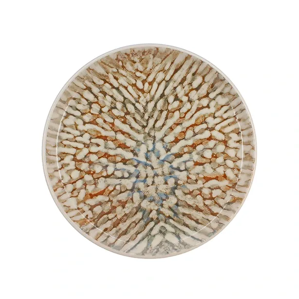 ASSIETTE GRES AMBRE 20CM