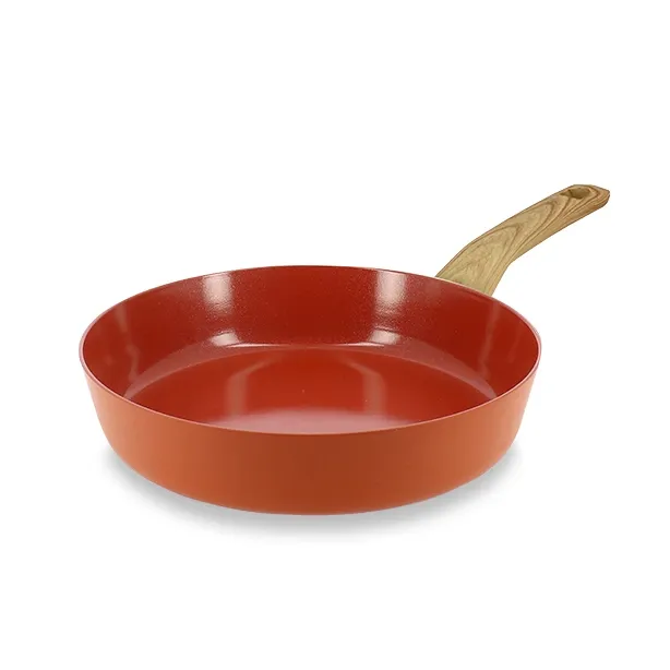 POÊLE COLORAMA 24CM INDUCTION BRIQUE