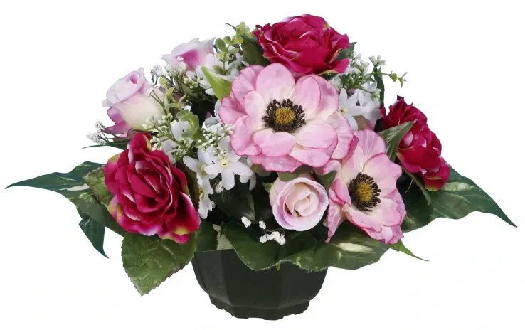 COUPES ANÉMONES, BOUTONS ET FLEURETTES