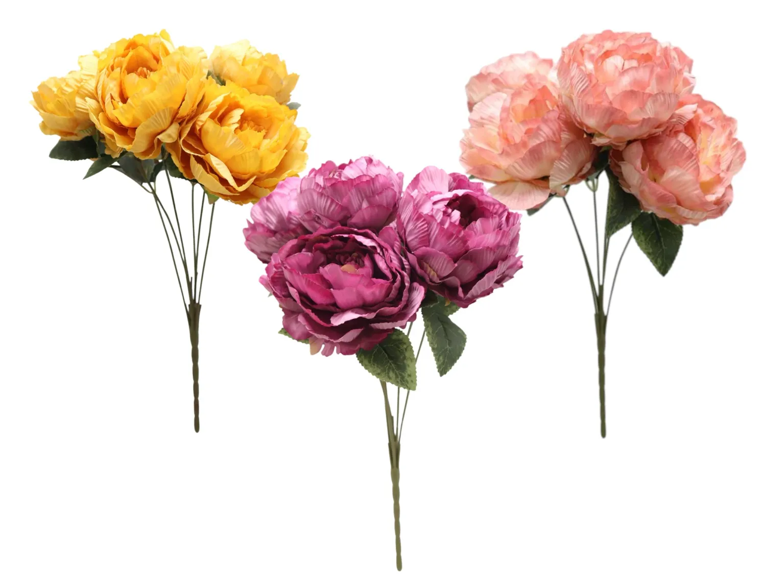 BOUQUET DE 6 PIVOINES