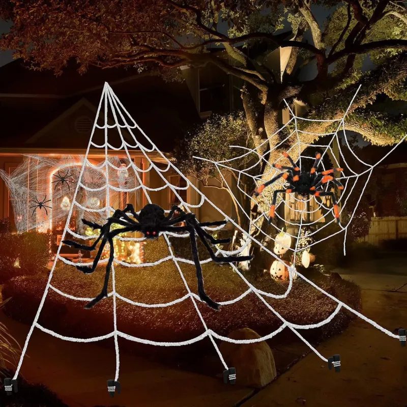 Kit de 2 araignées geantes velues