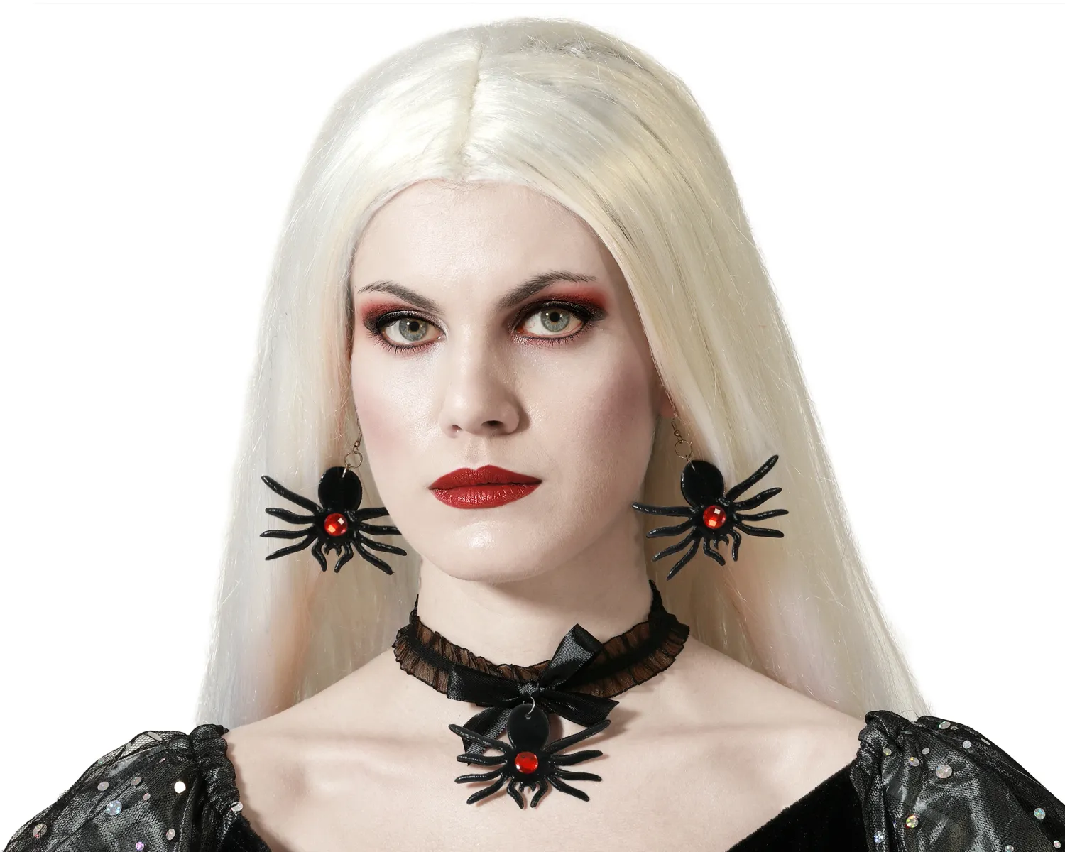 Collier et pendentifs "Araignée"