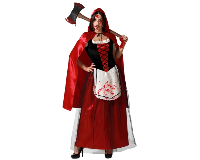 Costume "Petit chaperon" ensanglantée