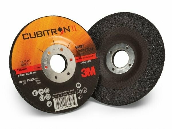 Disque à tronçonner moyeu déporté - Cubitron II - Aciers, Inox, Alliages & Fontes
