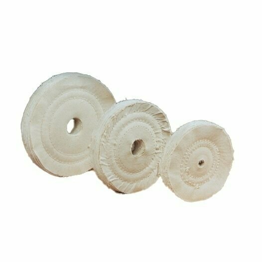 Disques en coton cousus