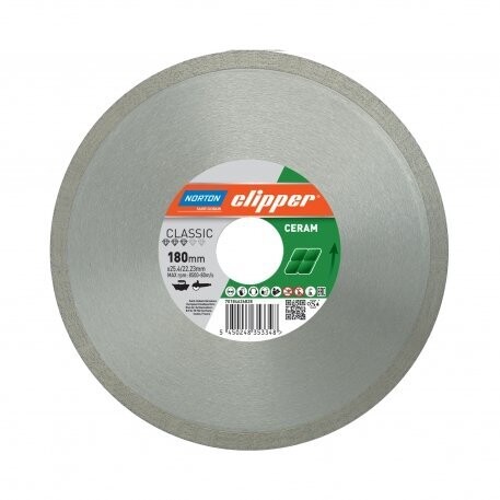 Disques diamant - Classic Ceram NORTON Ø180